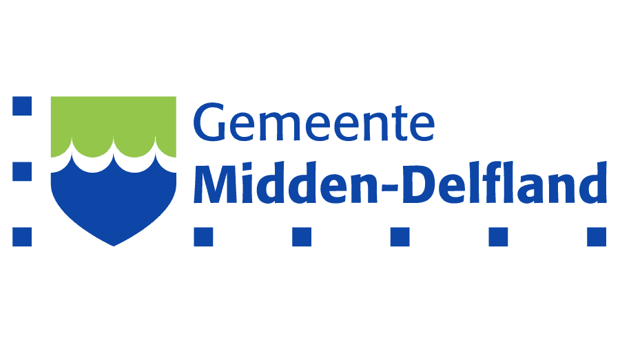 gemeente midden delfland logo vector